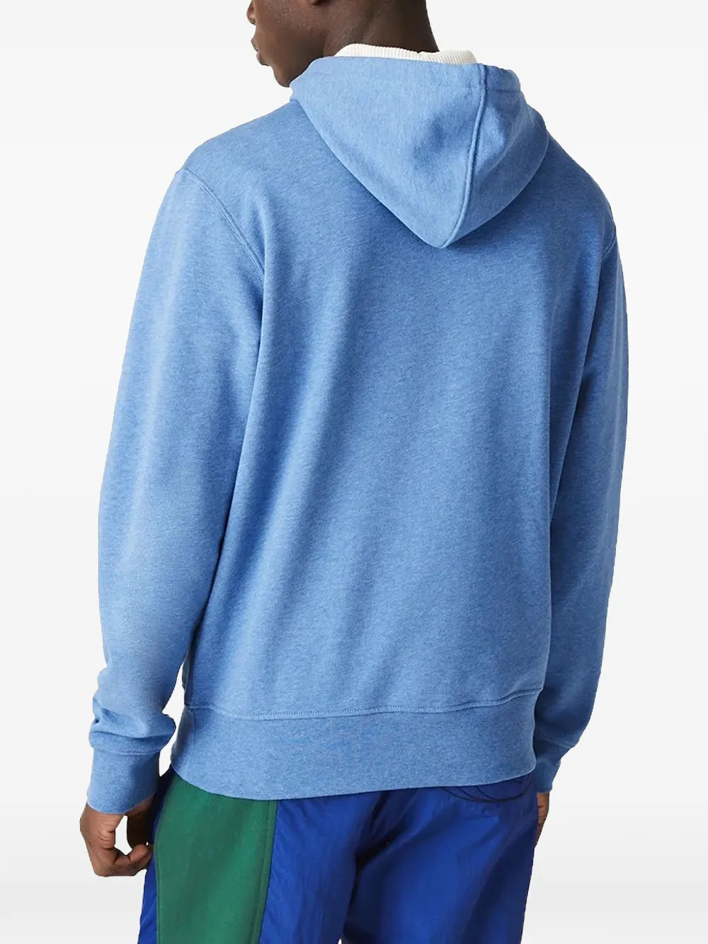 Lacoste Fleece hoodie Blauw
