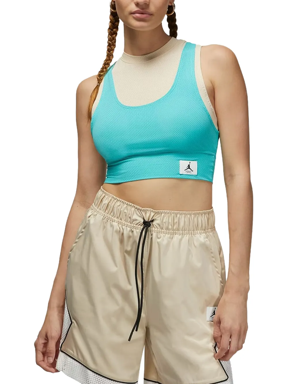 Jordan Essentials crop top - Blu