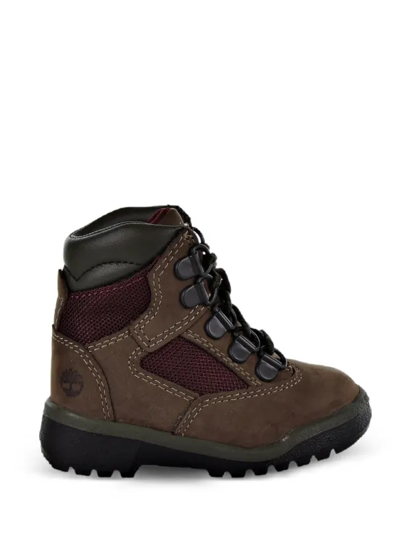 Timberland キッズ ブーツ ブラウン Timberland Kids フィールドブーツ | ブラウン | FARFETCH JP