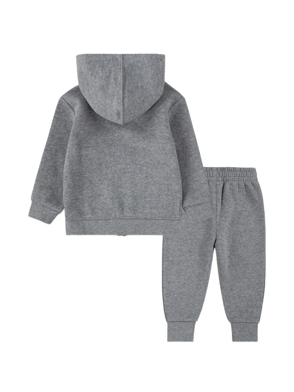  Jordan Kids Hooded Zip Tracksuit Set - Grey 
