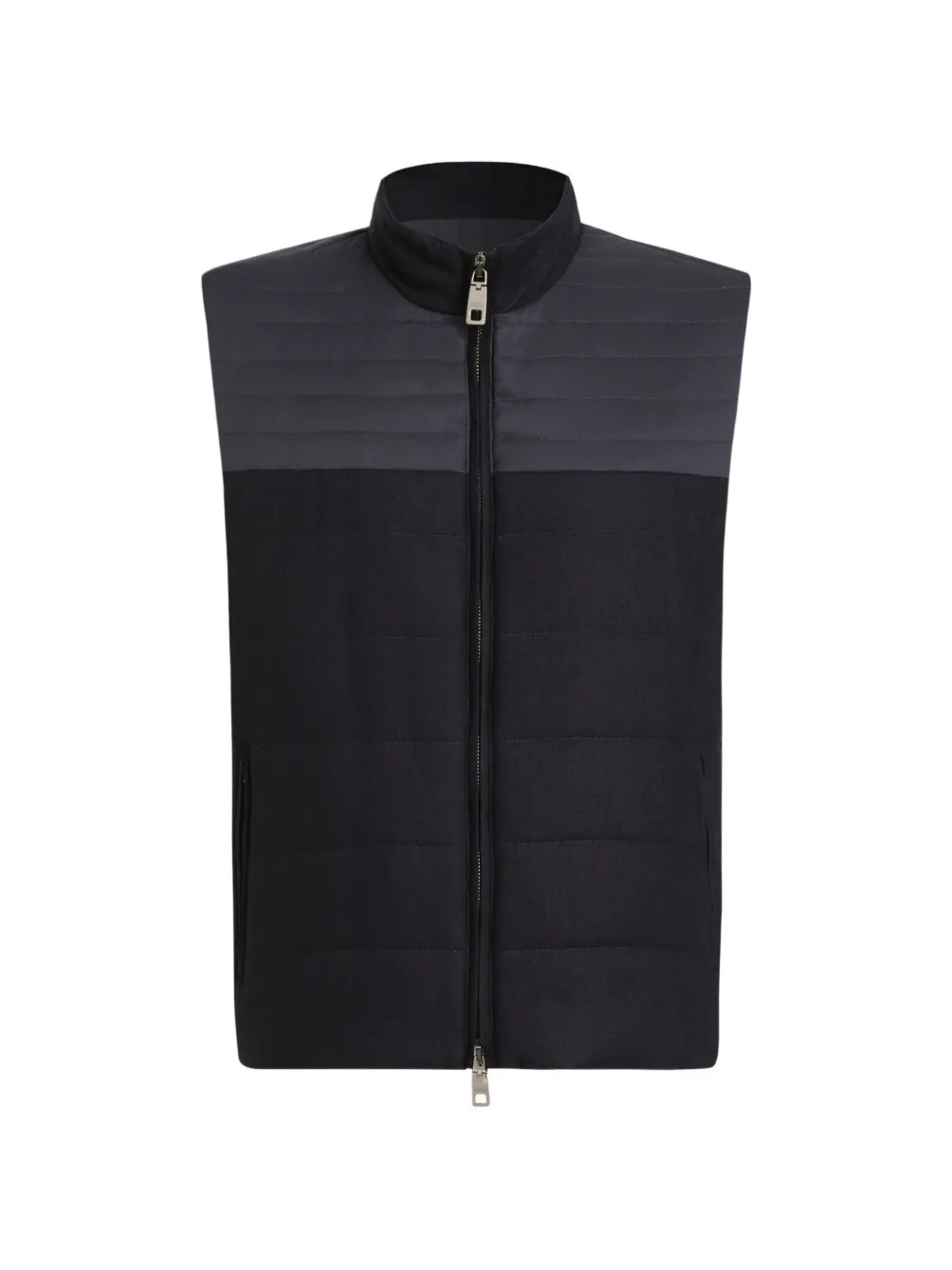 Dolce & Gabbana quilted panel vest - Blue