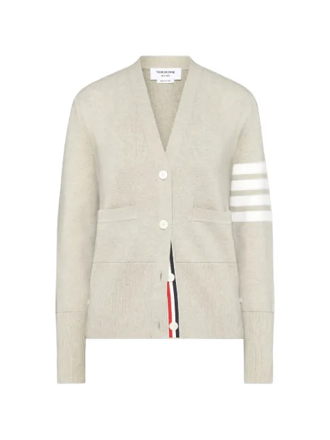 Thom Browne cárdigan con motivo 4-Bar