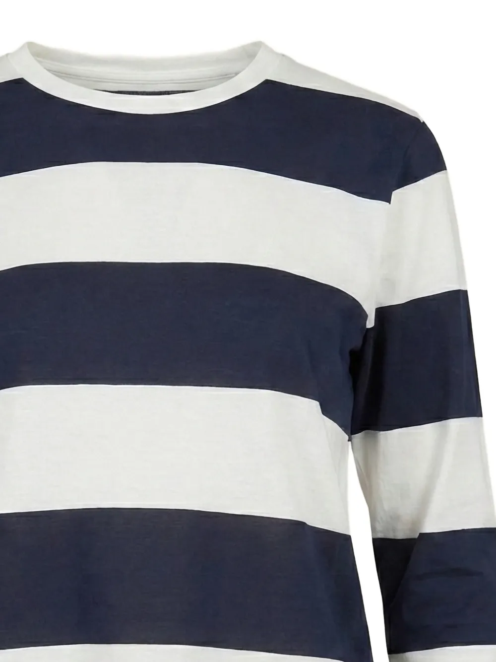 Cynthia Rowley Gestreept T-shirt Blauw