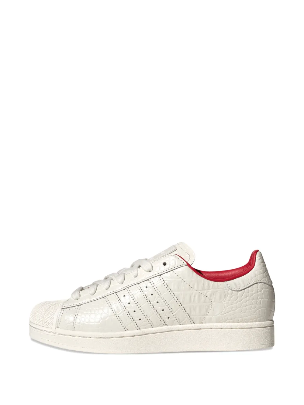 adidas SUPERSTAR II "Core White / Core White / Better Scarlet" - Toni neutri