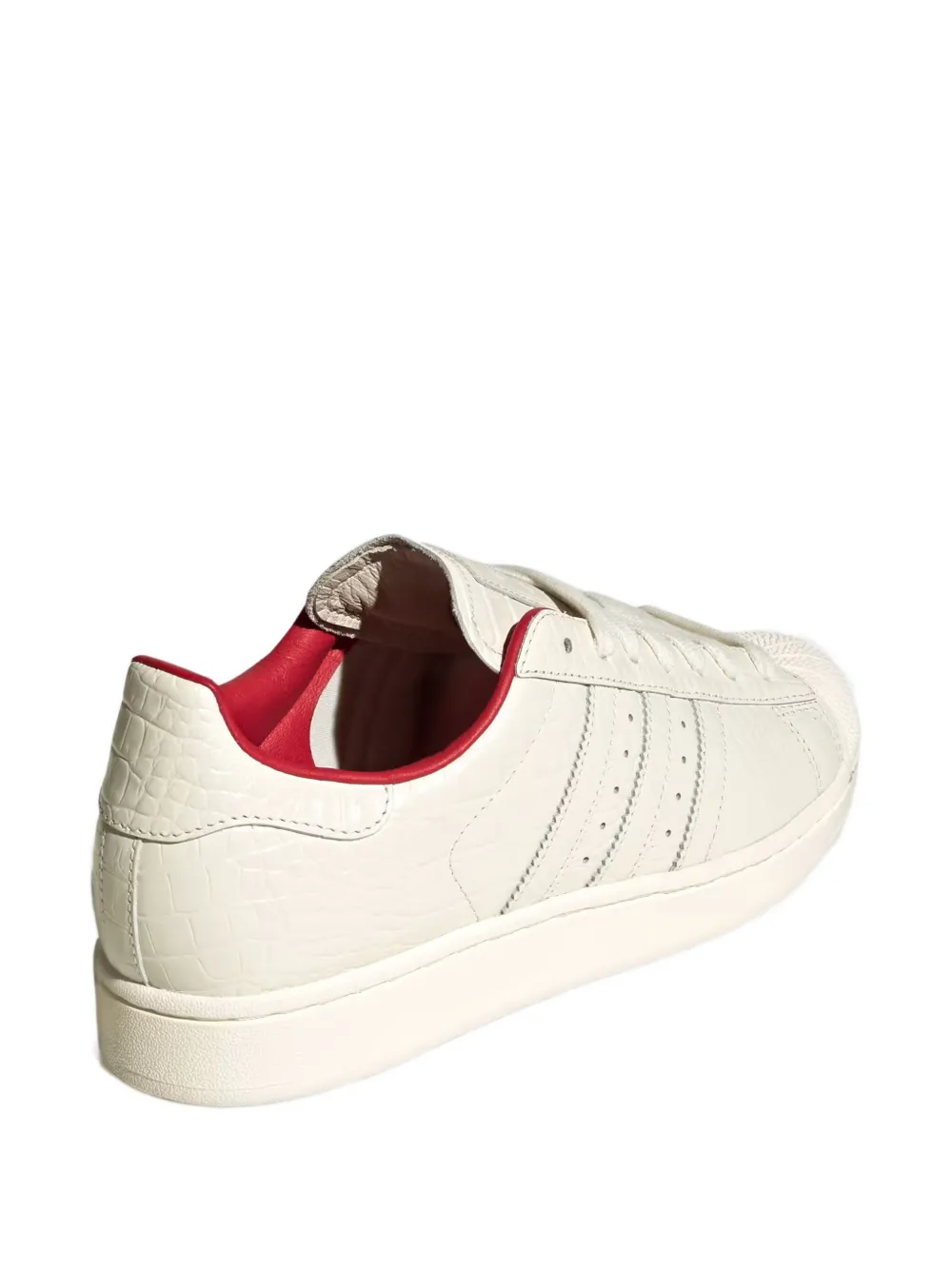 adidas Superstar II reptile-effect sneakers Wit