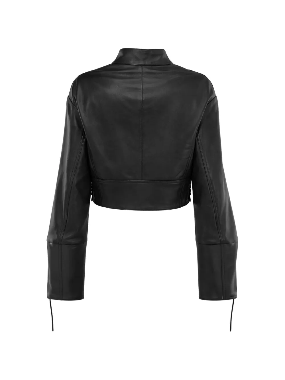  Blumarine Black Leather Jacket 