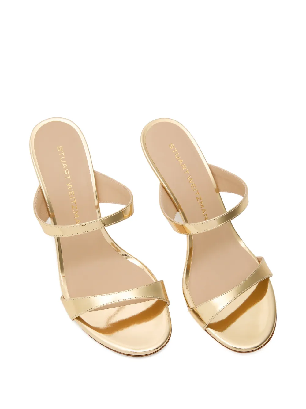 Stuart Weitzman strappy sandals Goud