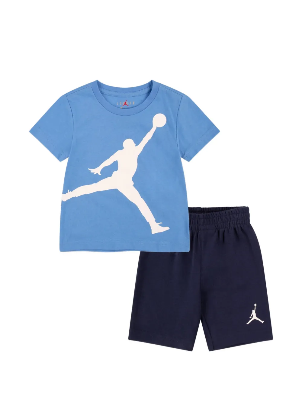 Jordan Kids Jumbo Jumpman shorts set - Blu