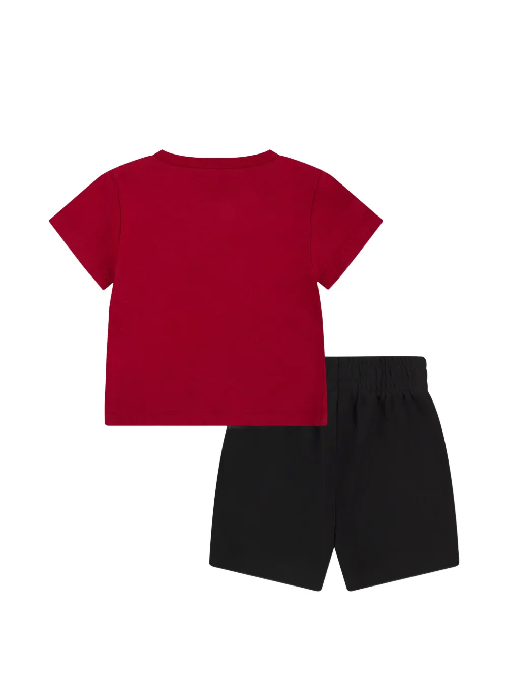  Jordan Kids Silhouette Graphic Shorts Set Of Two - Red 