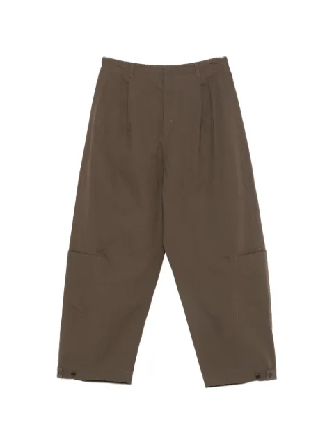 Amomento pleated-detail cargo pants