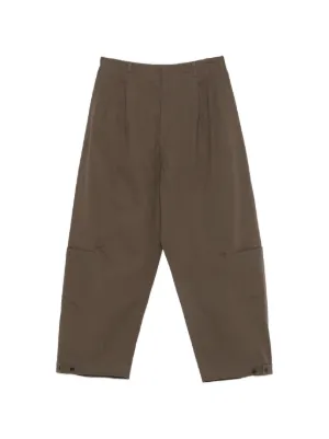 Amomento Wide Bermuda Trousers | Black | FARFETCH