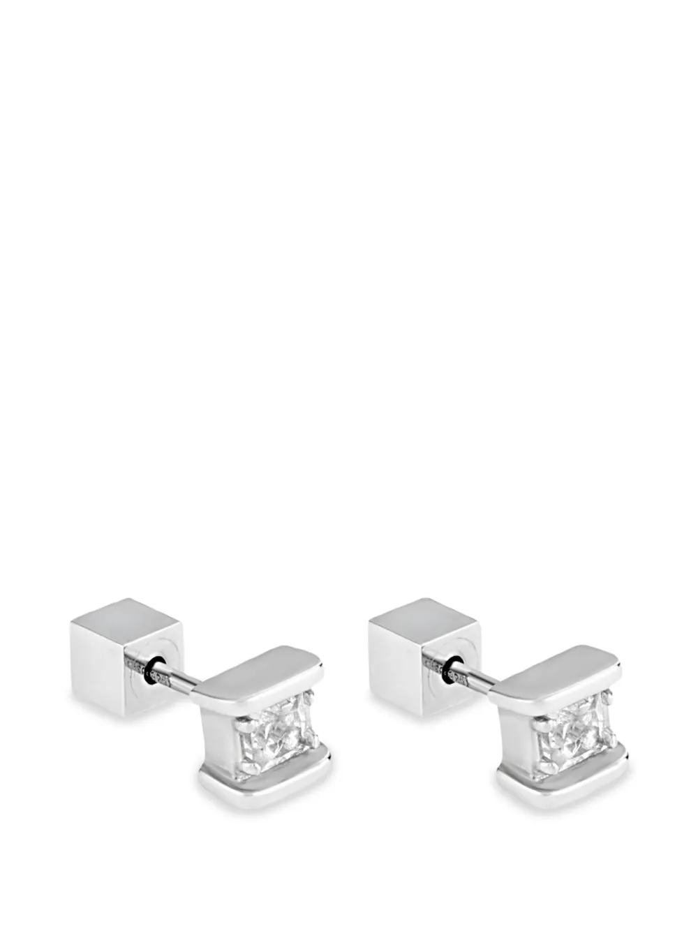 IVI Orecchini a bottone Iris mini - Argento