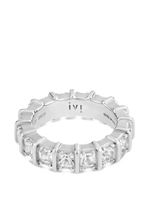 IVI logo-detail wedding ring