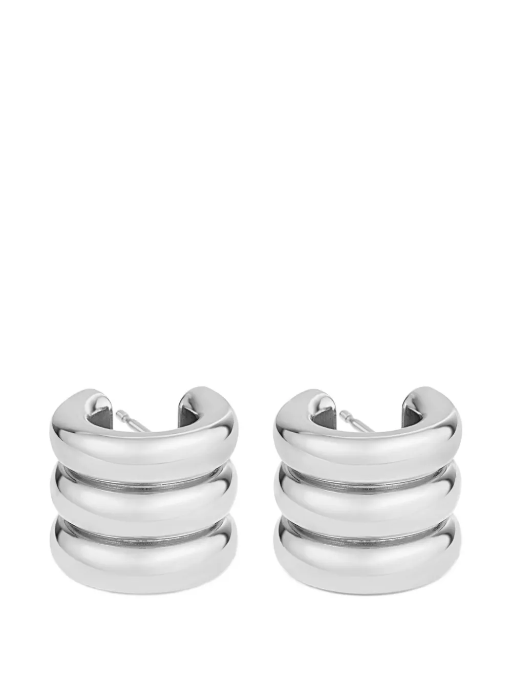  Ivi Pendientes De Aro Gaia Mini - Plateado 