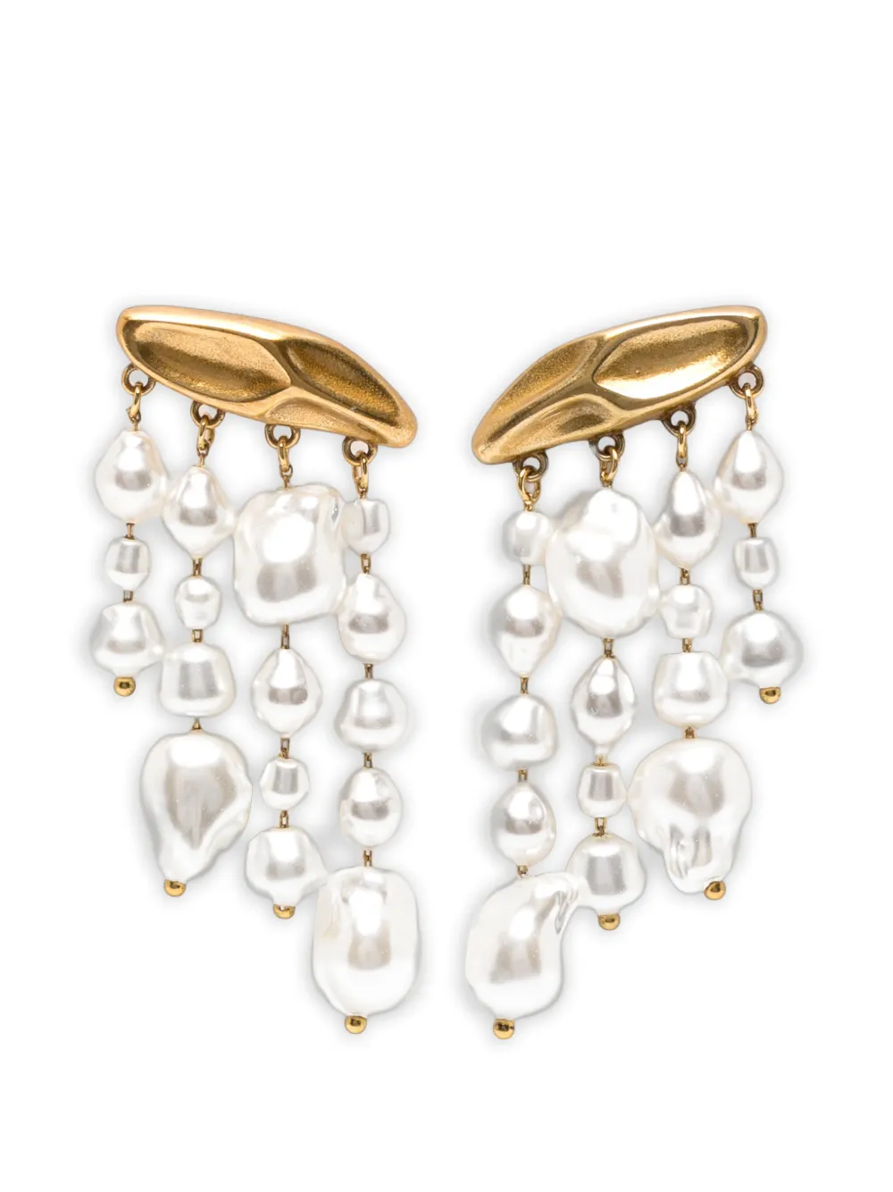 Cult Gaia pearl-drop earrings - Gold