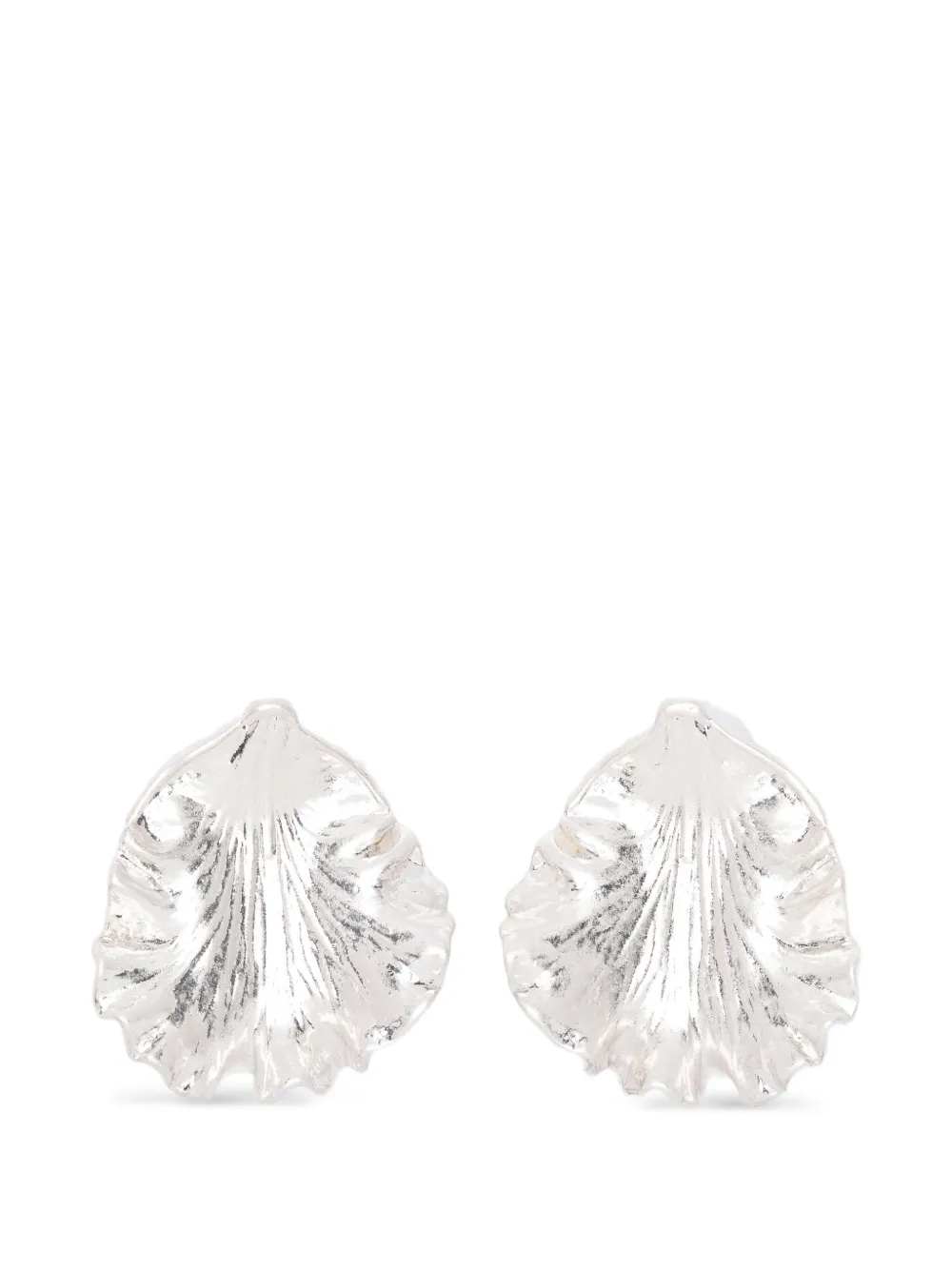 Cult Gaia Iris Leaf Ohrringe - Silber