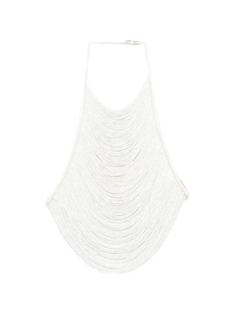 Cult Gaia Tanner sequin-embellished top - Bianco