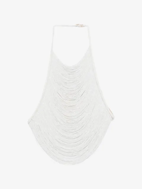 Cult Gaia Tanner sequin-embellished top