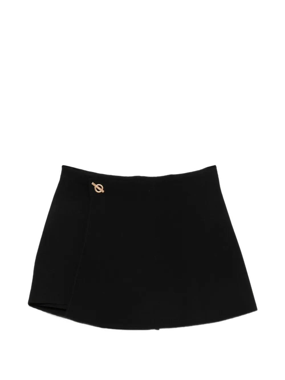 Cult Gaia Remia wrap mini skirt - Schwarz