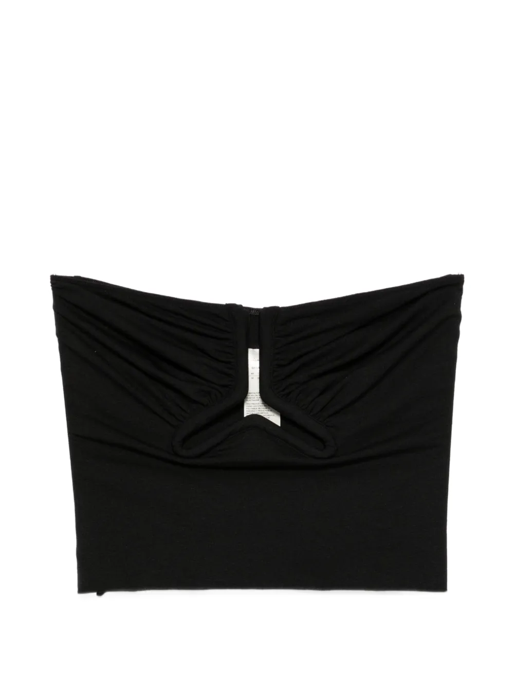Rick Owens Alannah cut-out bustier top - Nero