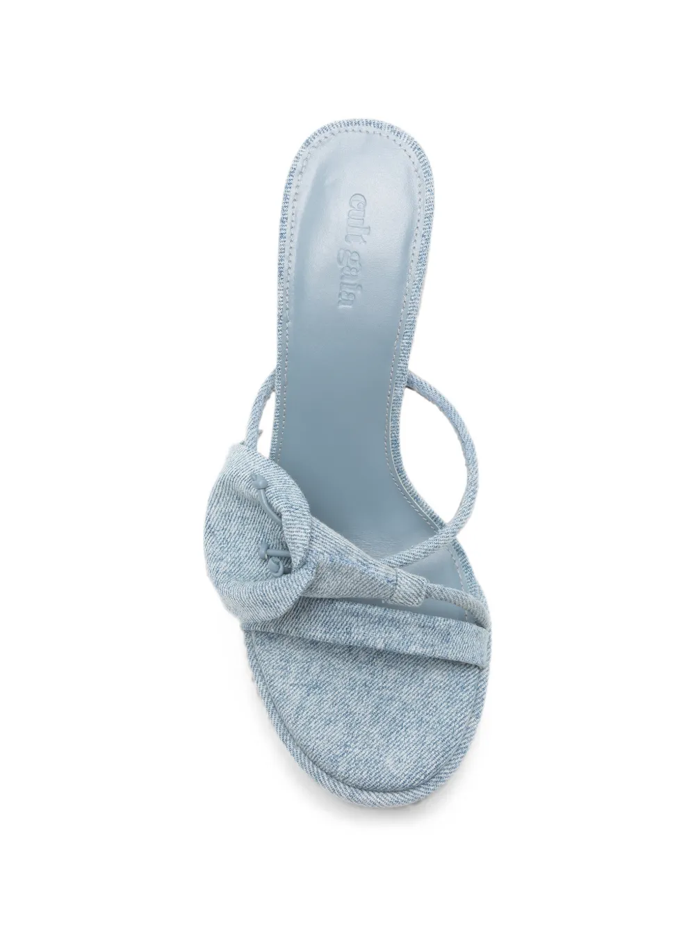 Cult Gaia Cori knot-detail sandals Blauw