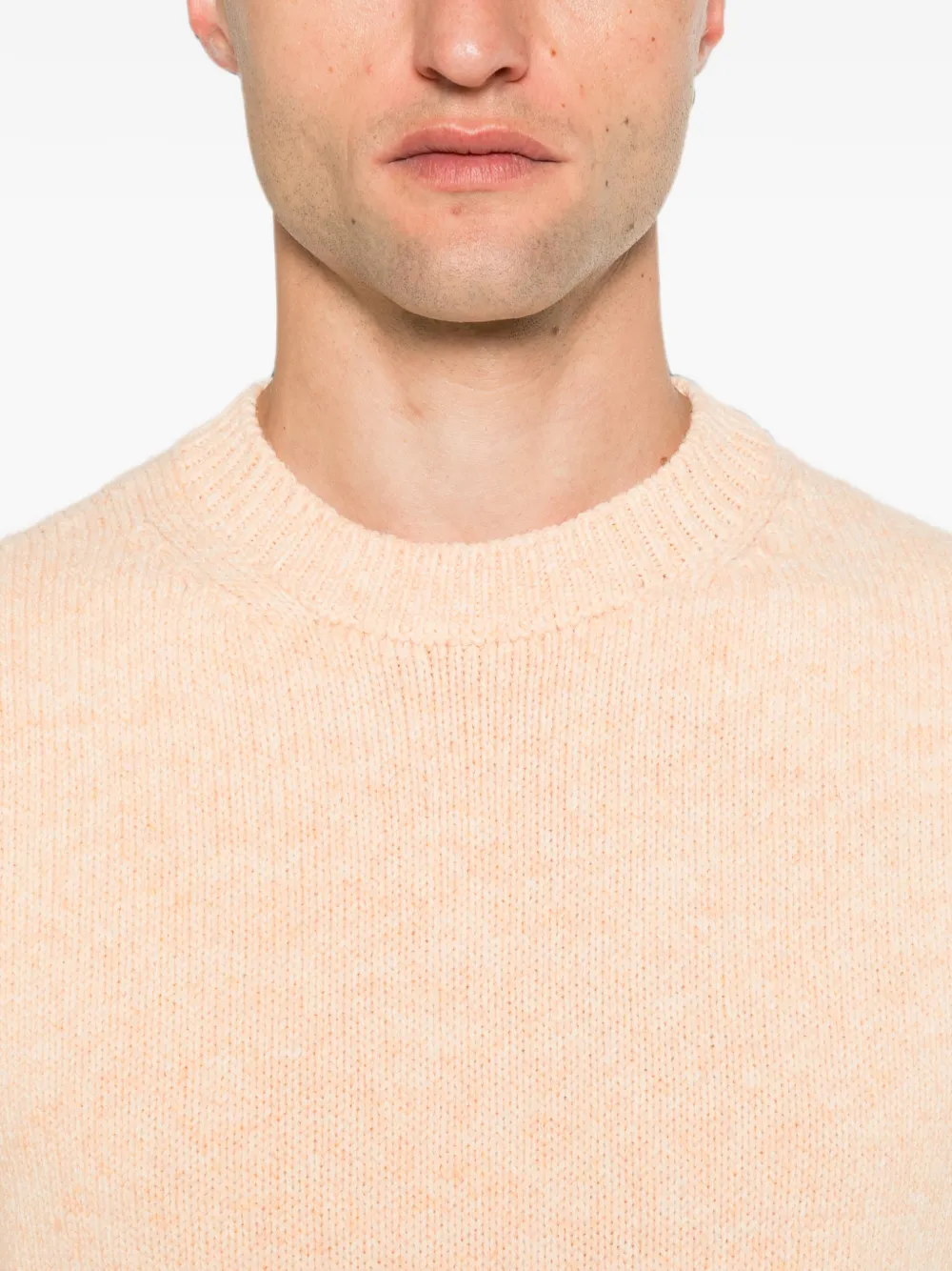 Jil Sander Trui met ronde hals Oranje