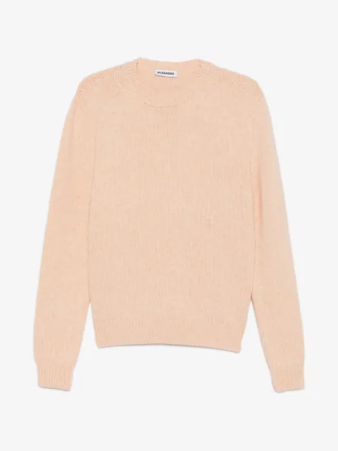 Jil Sander suéter con cuello redondo