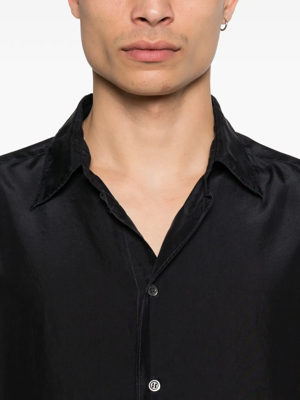 Barena Overhemd met lange mouwen Blauw
