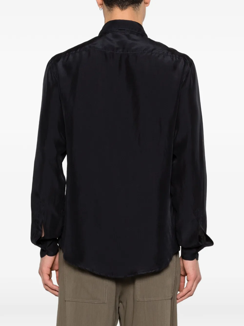 Barena Overhemd met lange mouwen Blauw