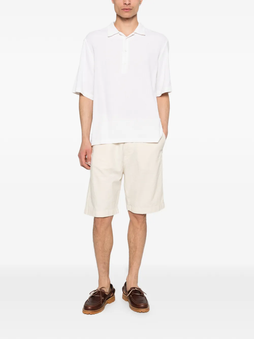 Barena ポインテッドカラーポロシャツ