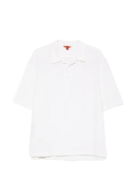 Barena playera tipo polo con cuello de pico