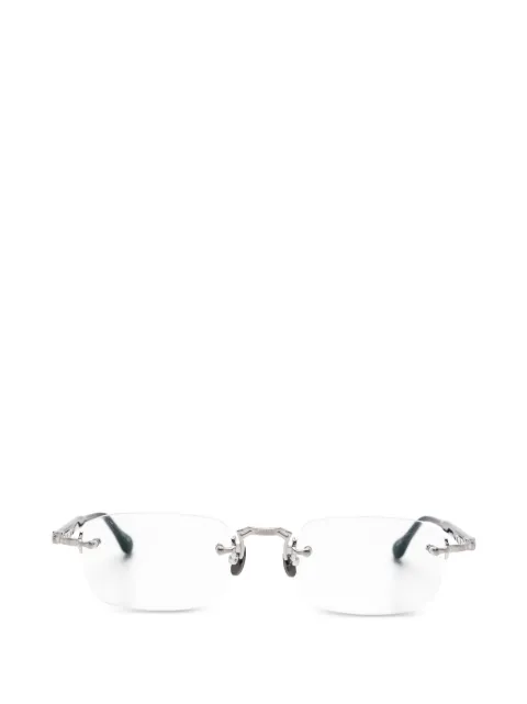 Matsuda rimless glasses
