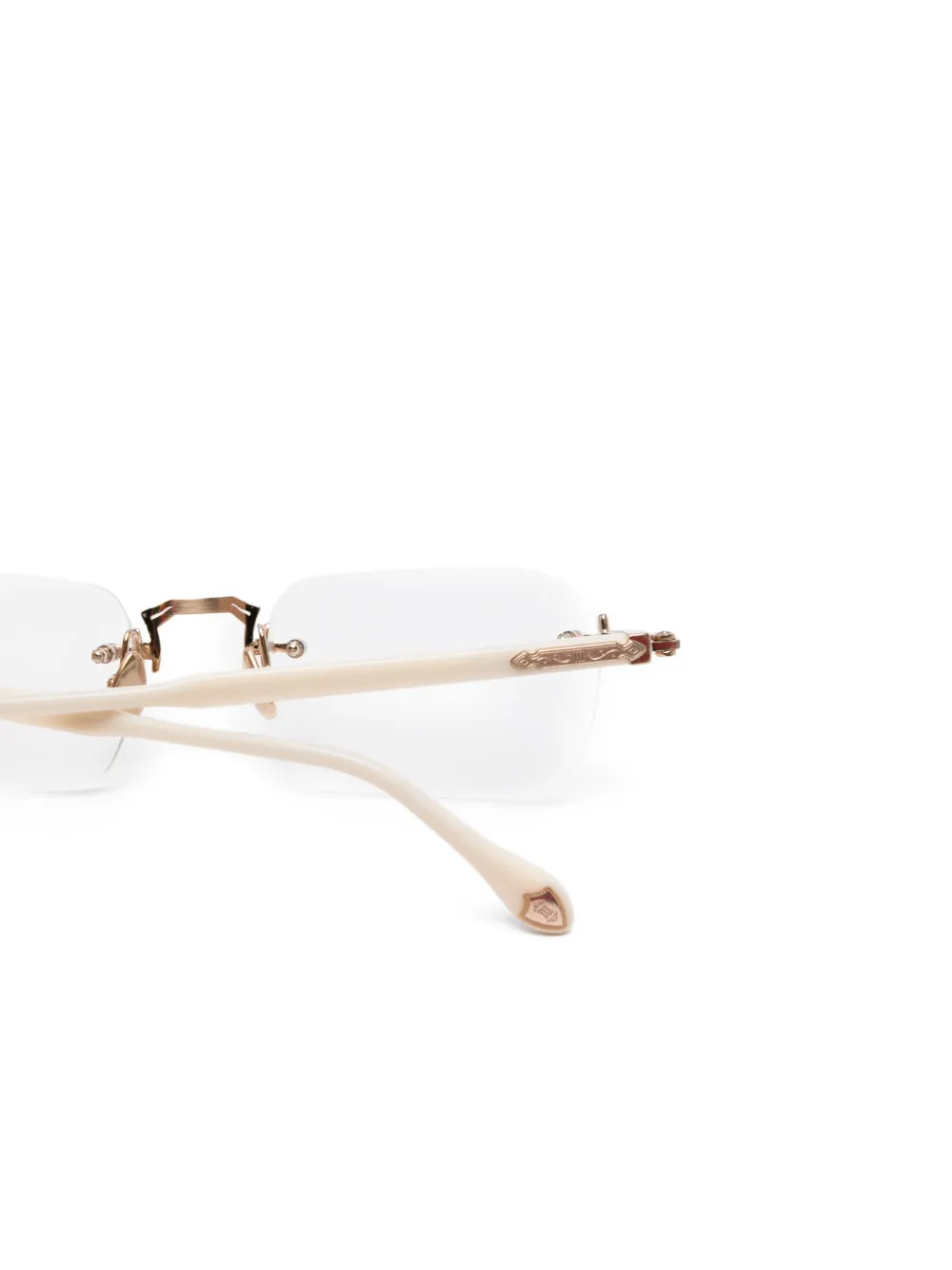 Matsuda Square-frame Glasses - Neutrals 