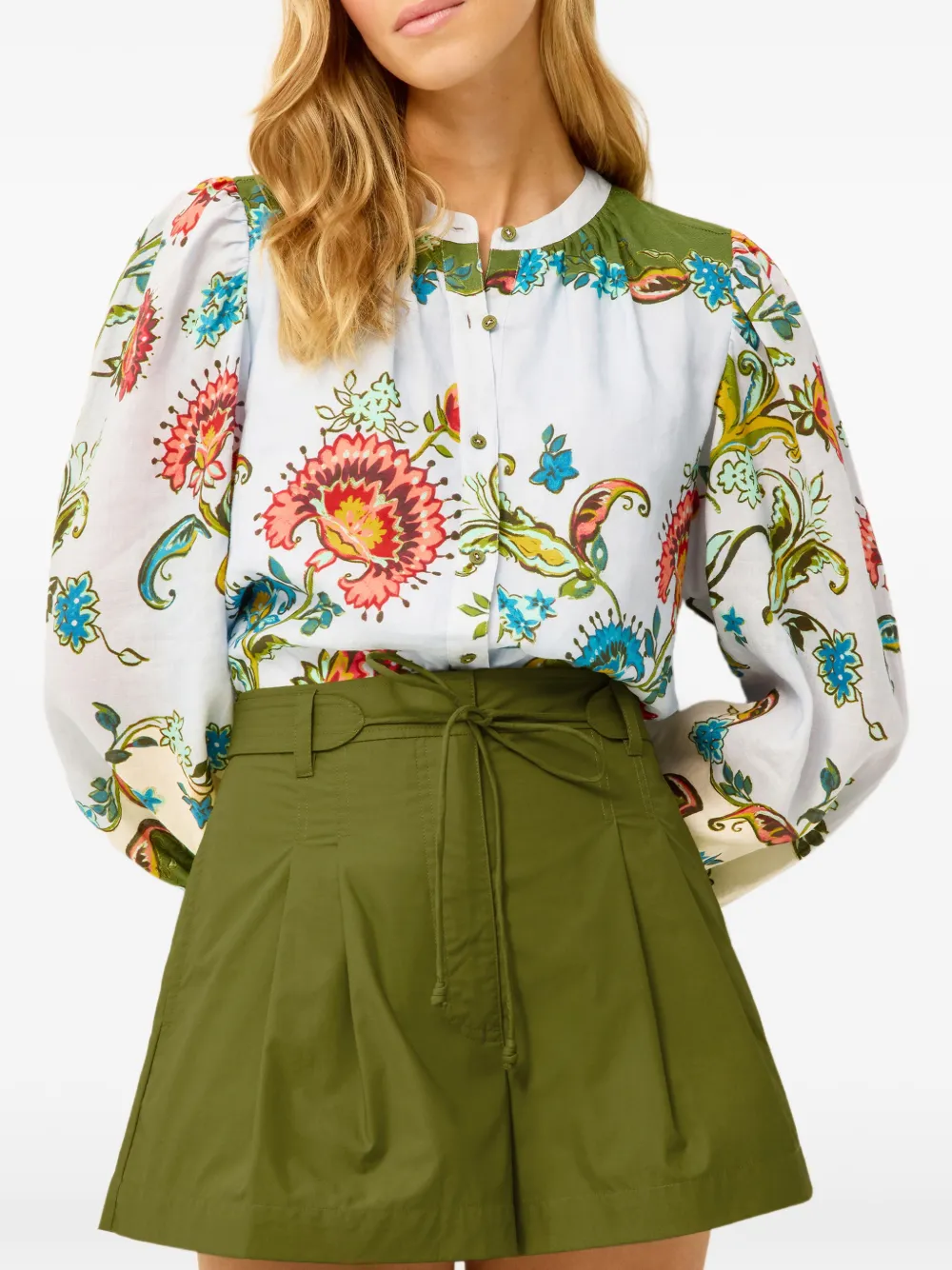 Kendra Floral Print Blouse