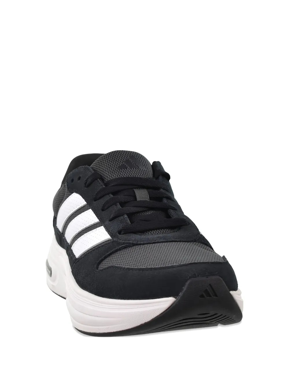 adidas striped cuxxion sneakers Zwart