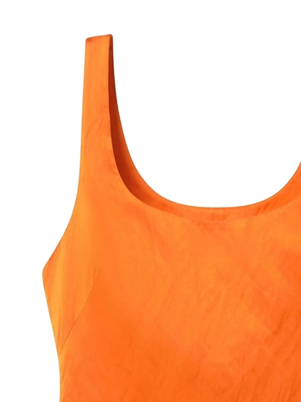 A.L.C. Faye mouwloze mini-jurk Oranje