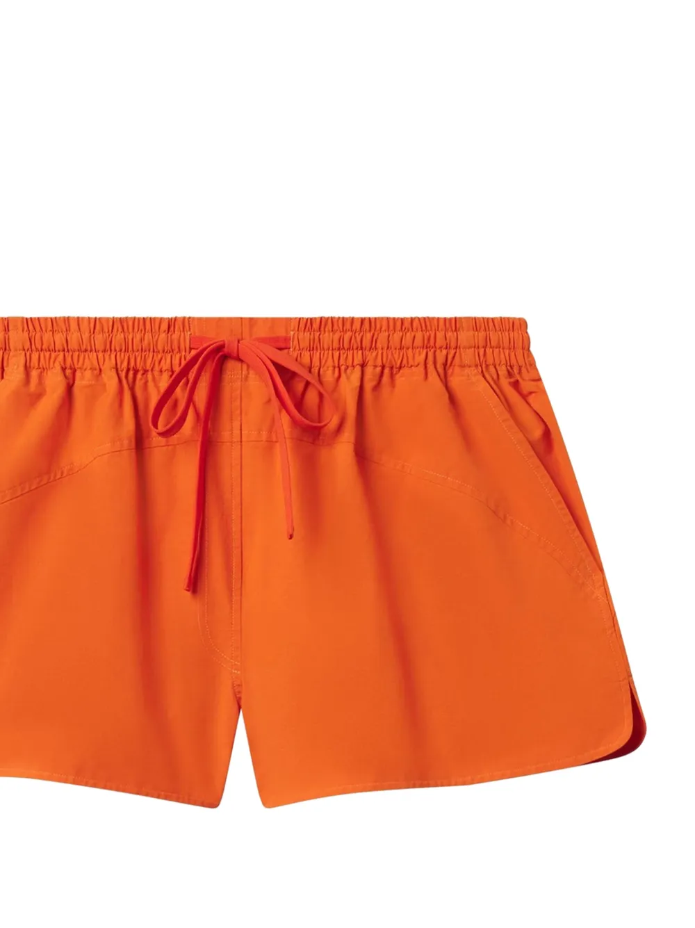  A.l.c. Shorts Camden Con Cordones - Naranja 