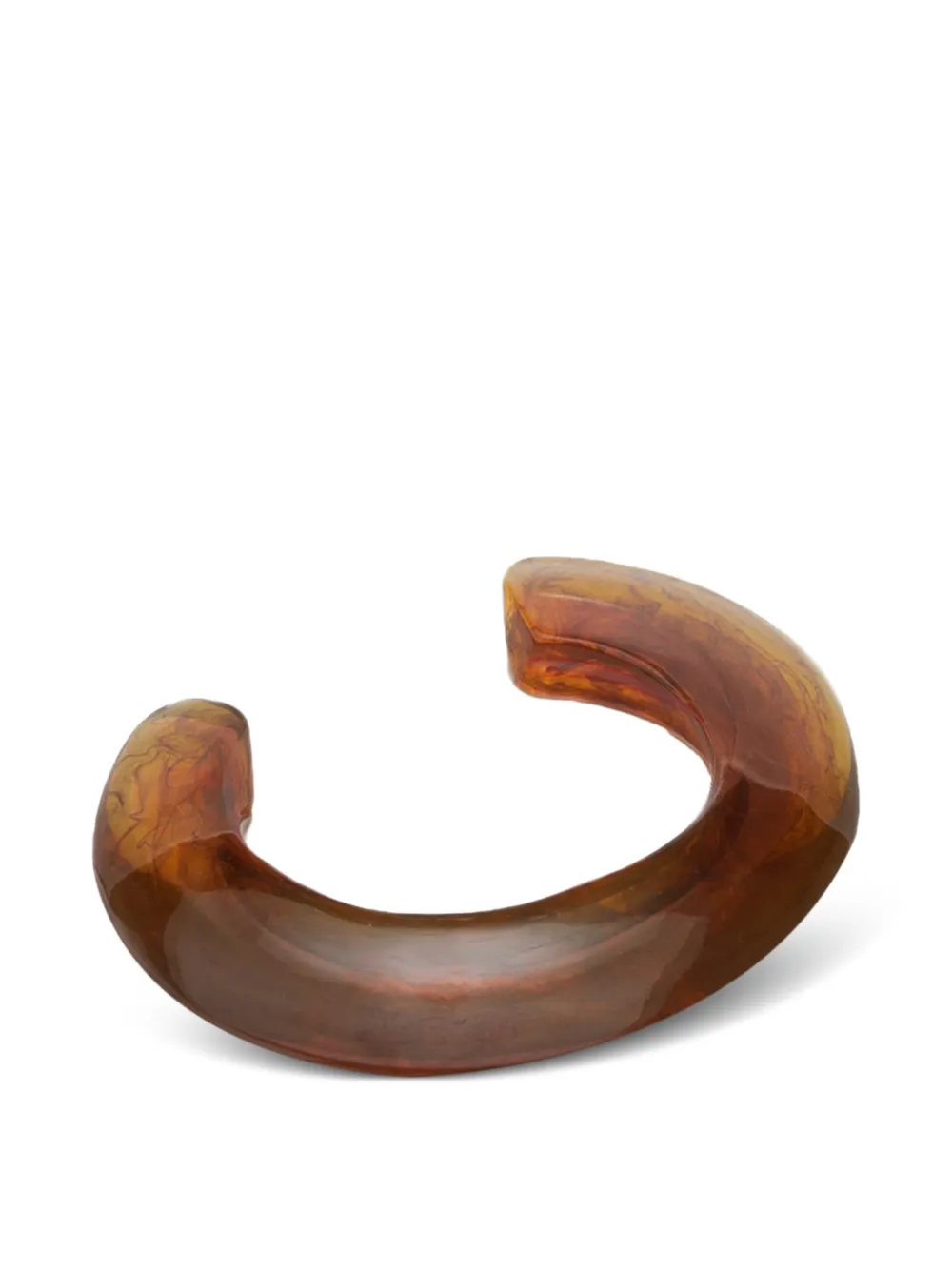 Lizzie Fortunato ridge cuff bracelet - Marrone