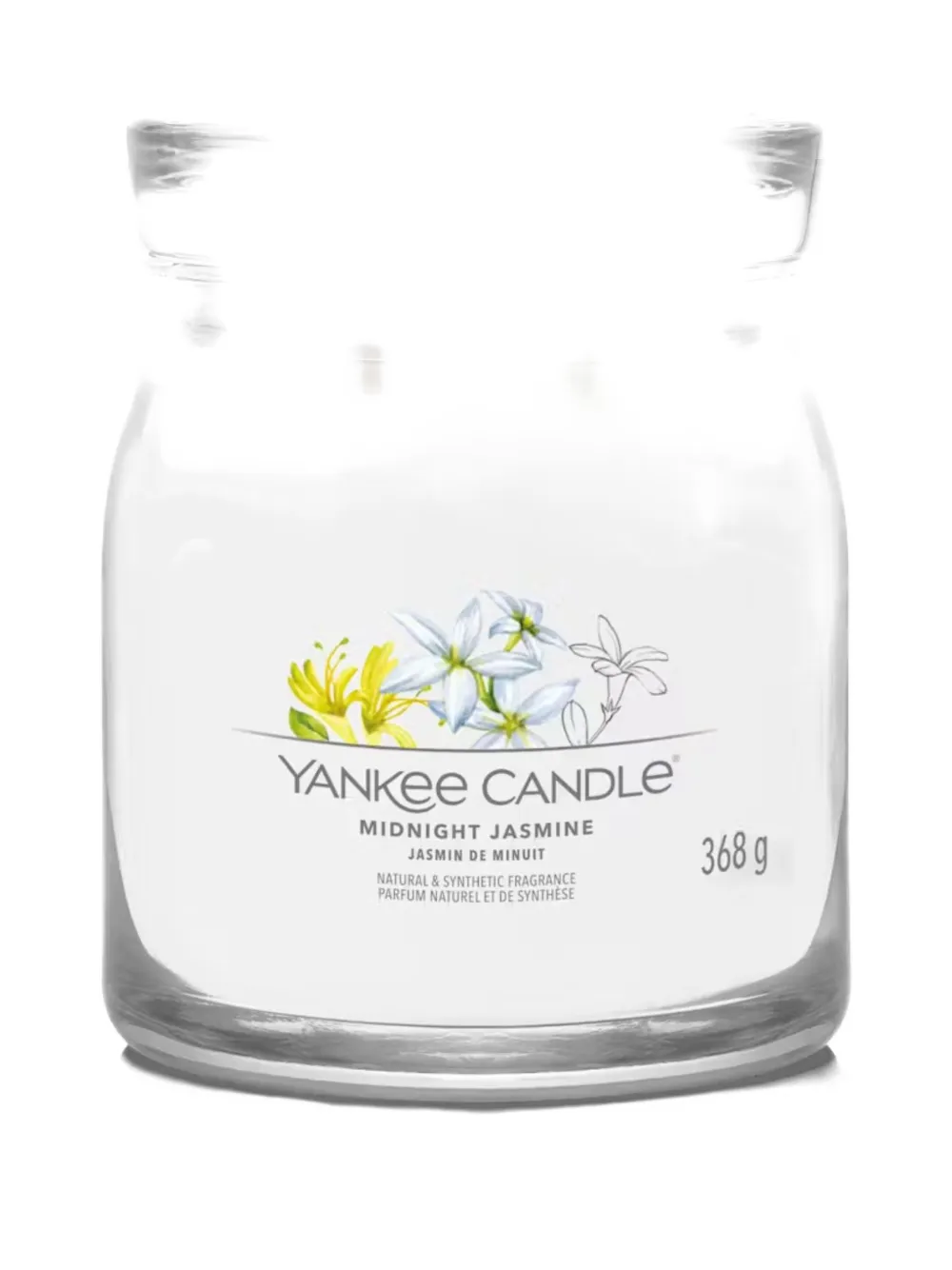 yankee candle medium Midnight Jasmine candle - Bianco