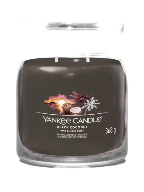 yankee candle medium Black Coconu candle