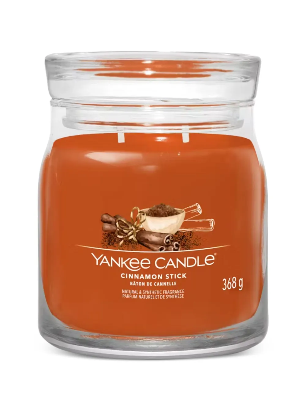 yankee candle medium Cinnamon Stick candle - Arancione