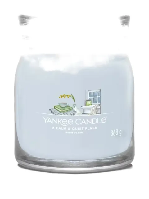 yankee candle medium A Calm & Quiet Place candle
