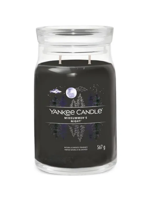 yankee candle large Midsummer's Night candle