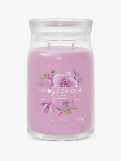 yankee candle grande bougie Wild Orchid