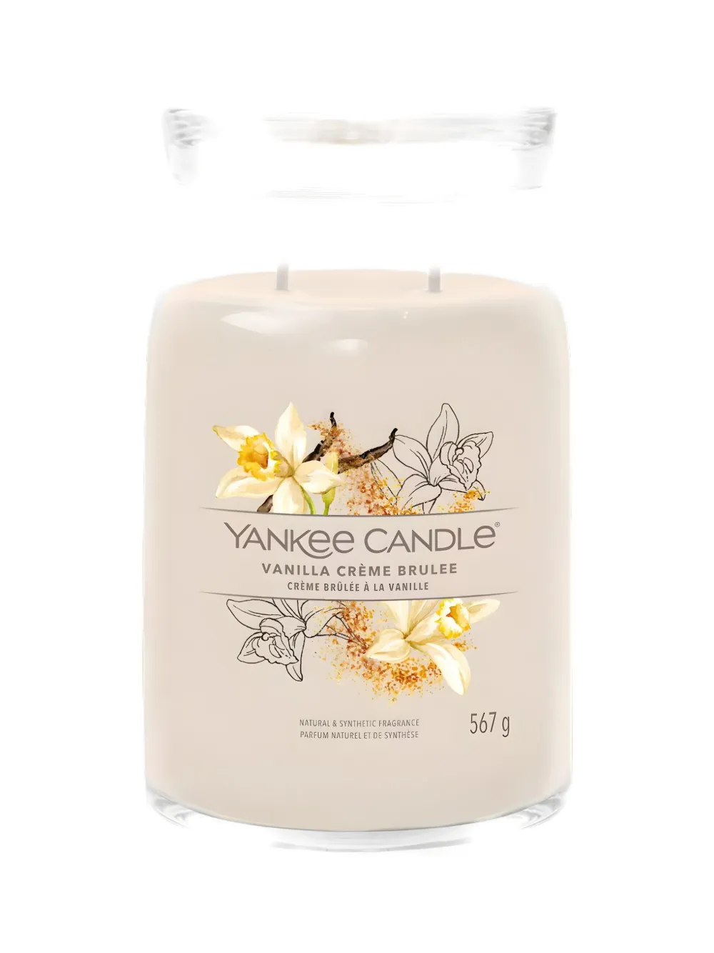 yankee candle Vanilla Crème Brûlée candle - Marrone