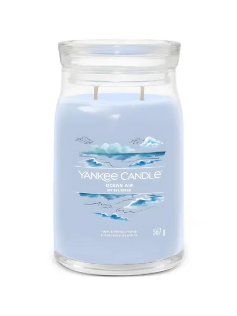 yankee candle large Ocean Air candle