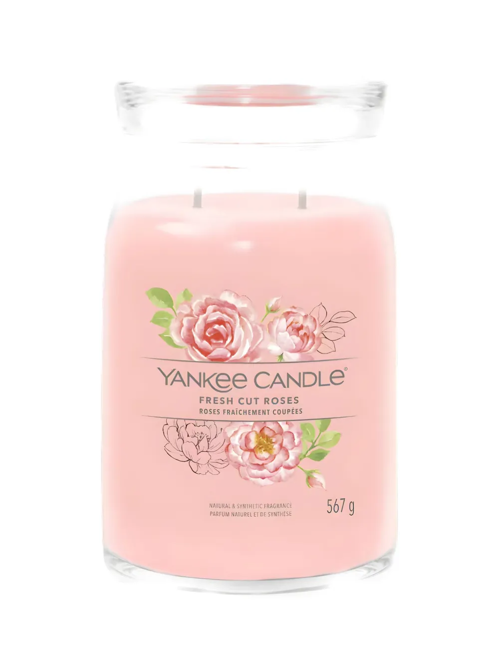 yankee candle Fresh Cut Roses candle - Rosa