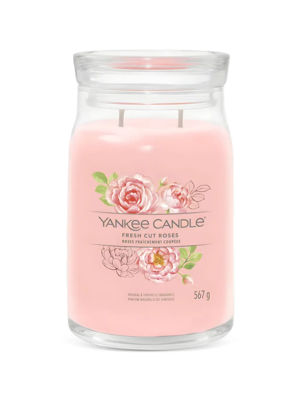 yankee candle Fresh Cut Roses candle - Rosa