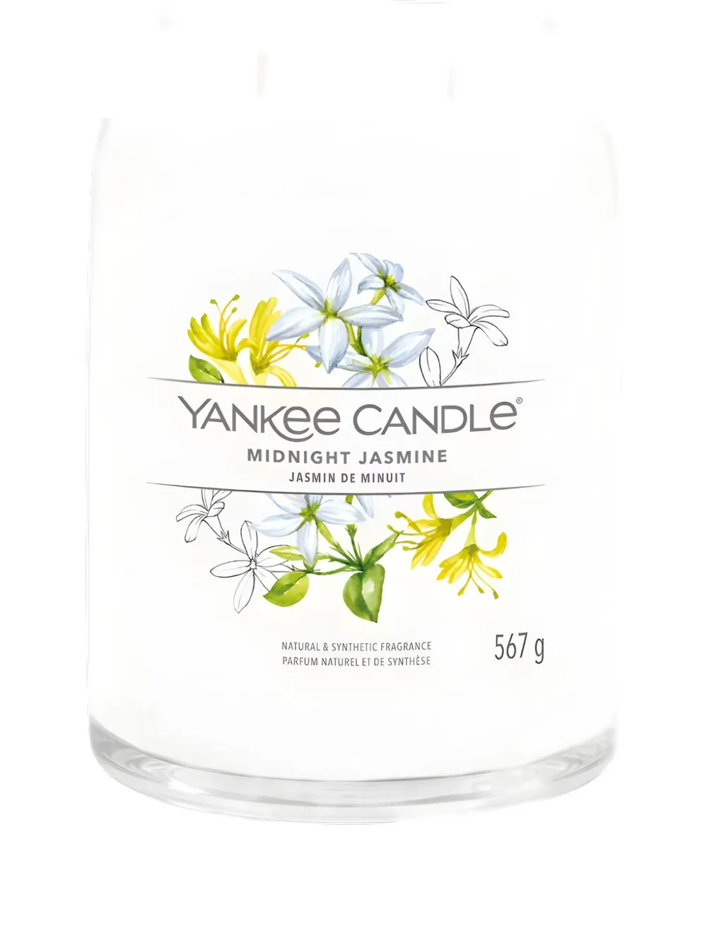 yankee candle Midnight Jasmine candle - Bianco