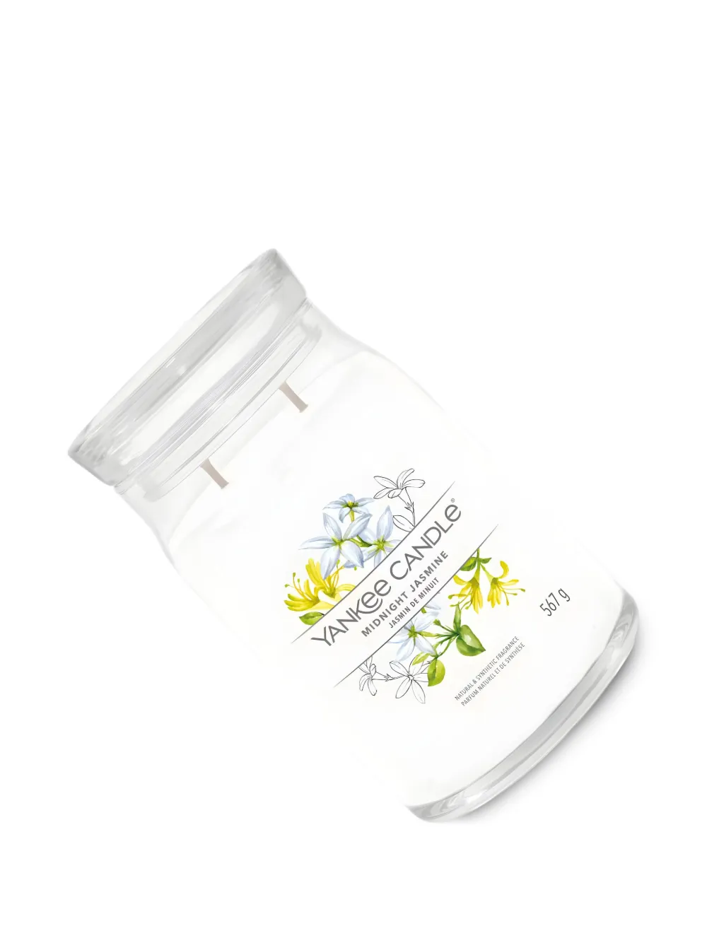  Yankee Candle Midnight Jasmine Candle - White 